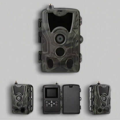 Camera de chasse  4K avec écran et 4G+ – images ultra-nettes et commande à distance